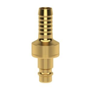 Cuplă rapidă standard tată Ludecke ES_9_SAB, DN 7.2, brăduț 9 mm, închidere dublă