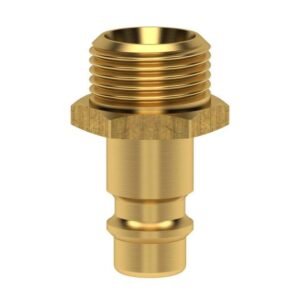 Cuplă rapidă standard Tata Ludecke - Model ES_18_NA - DN 7.2 - Filet exterior G 1/8" - Conexiune pneumatică