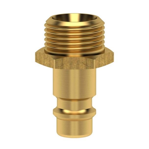 Cuplă rapidă standard Tata Ludecke - Model ES_18_NA - DN 7.2 - Filet exterior G 1/8" - Conexiune pneumatică