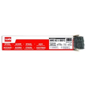 Cutie electrozi rutilici - Telwin 802739 - Electrod E6013 pentru sudare - 2.5 mm, 2.5 kg - 143 buc