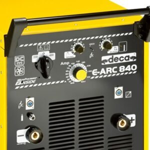 Deca, Aparat sudură MMA Deca E-ARC 840 | 380 A | Electrozi 2-8 mm | Profesional, robust | Ideal pentru lucrări grele