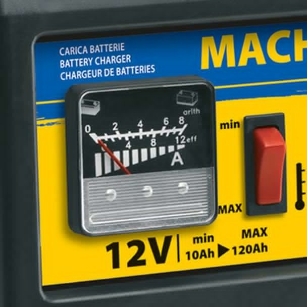 Deca, Deca MACH119 - Redresor baterii 12V - Pb/AGM 10–120 Ah - Încărcător inteligent cu regenerare - Protecții avansate pentru auto, moto și UPS