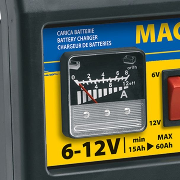 Deca, Redresor baterii - Deca MACH214 - 6/12 V - Pb/AGM 15–60 Ah - Încărcare inteligentă, recondiționare și protecții automate