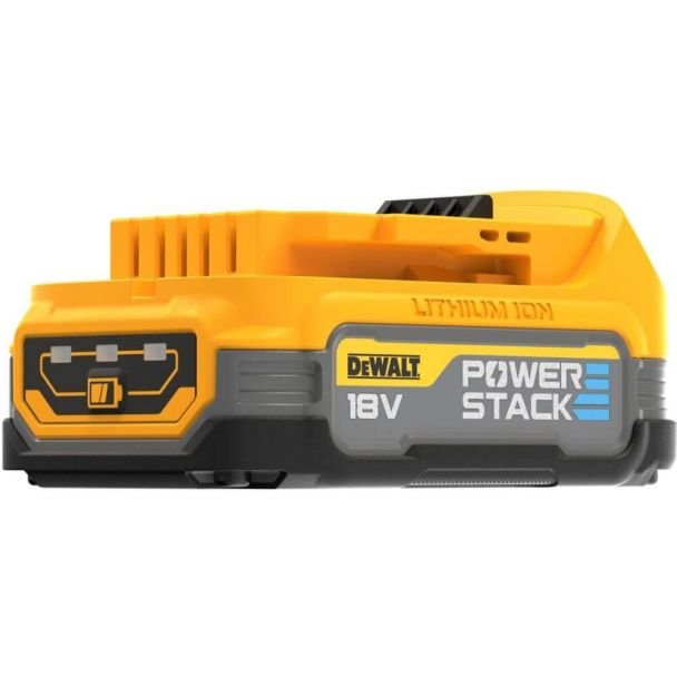 DeWalt, Acumulator Li‑Ion DeWalt DCBP034 | POWERSTACK™ | 18 V | 1.7 Ah | Compatibil cu scule DeWalt