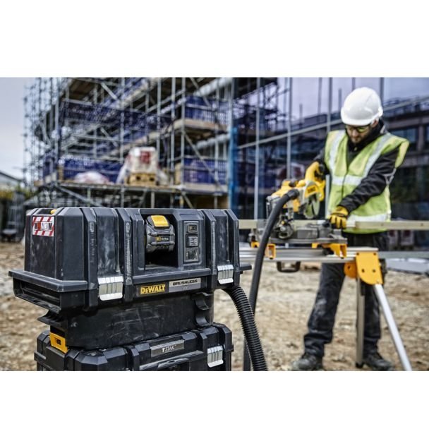 DeWalt, Aspirator profesional Dewalt DCV586MT2 cu acumulator Li‑Ion 54 V 6 Ah, 2000 W, 15 l