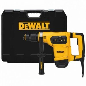 DeWalt, Ciocan rotopercutor combinat DeWalt D25481K | SDS Max, 1050 W, 6.1 J | Putere profesională pentru beton și zidărie | Funcții: percuție, găurire, dăltuire | Durabil, ideal pentru...