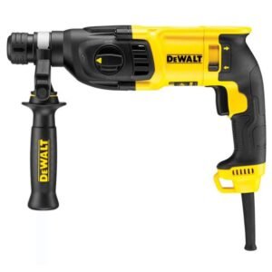DeWalt, Ciocan rotopercutor DeWalt D25133K | SDS Plus, 800 W | 2.6 J, 0-1550 rpm | Perforare beton, zidărie și lemn | Mâner anti-vibrații, control viteză, profesional