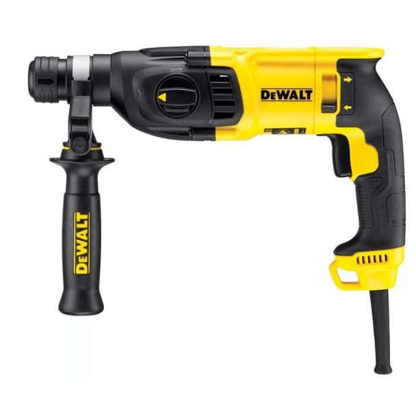 DeWalt, Ciocan rotopercutor DeWalt D25134KP SDS-Plus 800 W, 2.8 J, 0–1550 rpm, două mandrine interschimbabile, accesorii
