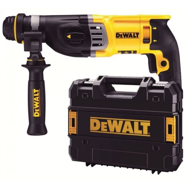 DeWalt, Ciocan rotopercutor DeWalt D25144K SDS‑Plus, 900 W, 3,0 J, 0–1450 rpm, două mandrine schimbabile