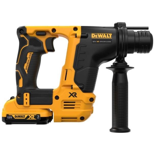 DeWalt, Ciocan rotopercutor DeWALT DCH072L2 SDS-Plus, cu 2 acumulatori XR 12V 3.0 Ah, 1.1 J