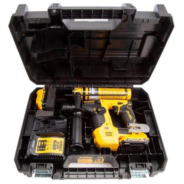 DeWalt, Ciocan rotopercutor DeWALT DCH072L2 SDS-Plus, cu 2 acumulatori XR 12V 3.0 Ah, 1.1 J