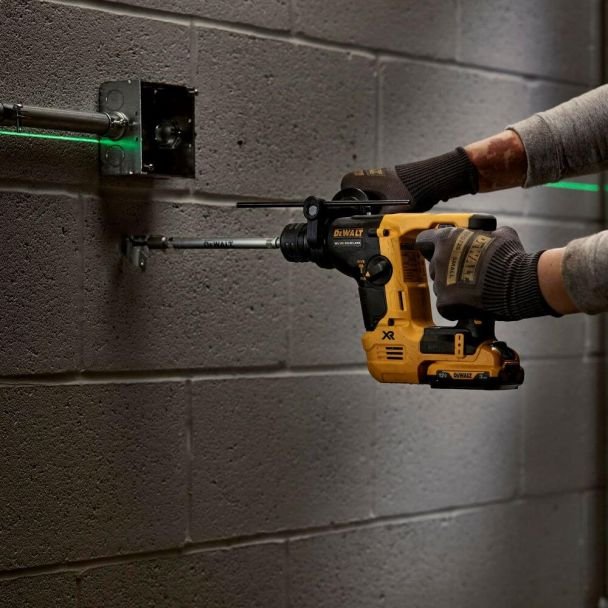DeWalt, Ciocan rotopercutor DeWALT DCH072L2 SDS-Plus, cu 2 acumulatori XR 12V 3.0 Ah, 1.1 J