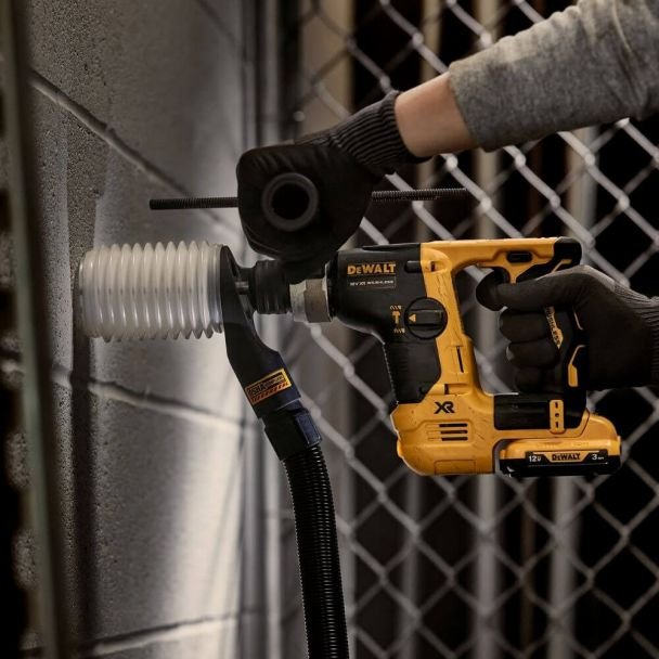 DeWalt, Ciocan rotopercutor DeWALT DCH072L2 SDS-Plus, cu 2 acumulatori XR 12V 3.0 Ah, 1.1 J