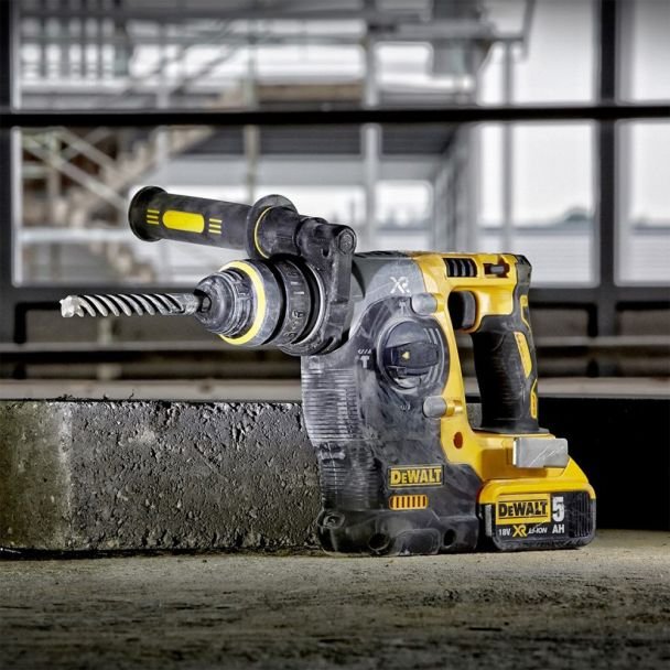 DeWalt, Ciocan rotopercutor DeWalt DCH274N SDS‑Plus 2.1 J, compatibil cu acumulator XR Li‑Ion 18V, două mandrine interschimbabile