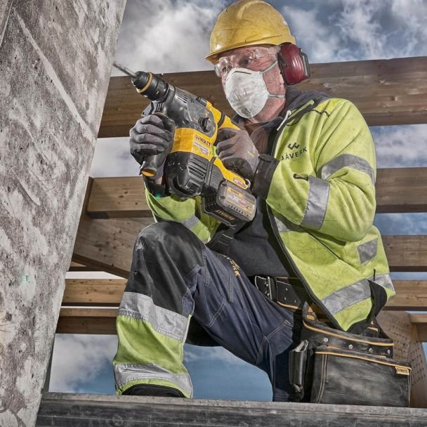 DeWalt, Ciocan rotopercutor DeWalt DCH333NT SDS-Plus, 3.5 J, 30 mm, compatibil cu acumulator XR FLEXVOLT 54 V