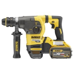DeWalt, Ciocan rotopercutor SDS-Plus DeWalt DCH335X2 | 3.5 J | Găurire 30 mm | 2x acumulatori XR FlexVolt 54 V 9.0 Ah | Sistem de extragere a prafului