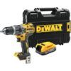 DeWalt DCD796E1T - Mașină compactă de înșurubat și găurit cu percuție, acumulator POWERSTACK 18 V 1,7 Ah, valiză TSTAK