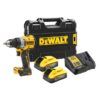 DeWalt DCD800H2T Mașină de găurit și înșurubat, 90 Nm, 2 acumulatori Powerstack 18V 5.0Ah, valiză