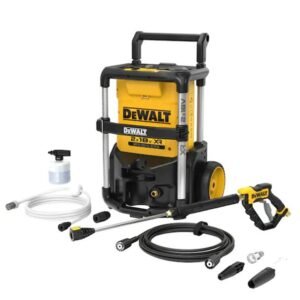 DeWalt DCMPW1600N Aparat de spălat cu presiune, max. 110 bar, 273 l/h, compatibil cu 2 acumulatori 18V XR inserați