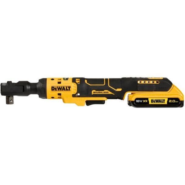 DeWalt, DeWalt DCF512D1 — Mașină de înșurubat unghiulară pătrat 1/2" 95 Nm, 18V XR 2.0 Ah, încărcător și geantă textilă