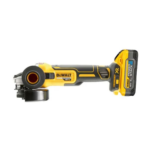 DeWalt, DeWalt DCG409VSNT - Polizor unghiular 125 mm - 3.000–9.000 rot/min - Compatibil acumulatori 18V XR - Valiză TSTAK