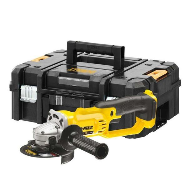 DeWalt, DeWalt DCG412NT Polizor unghiular 125 mm | Brushless, compatibil cu acumulatori XR Li-Ion 18 V | Performanță profesională și design ergonomic | Valiză TSTAK | Ideal pentru...