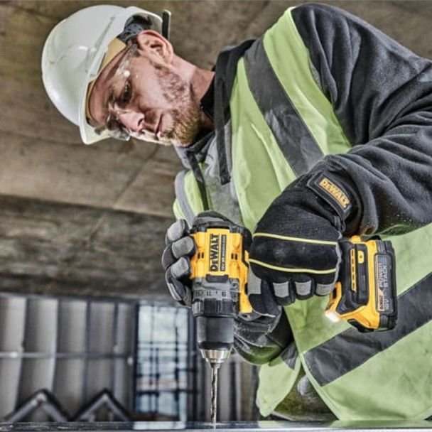 DeWalt, DeWalt DCK2051E2T Set 2 mașini, 2 acumulatori Powerstack 18V 1.7Ah și încărcător în valiză TSTAK