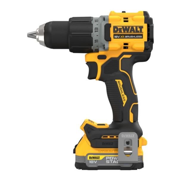 DeWalt, DeWalt DCK2051E2T Set 2 mașini, 2 acumulatori Powerstack 18V 1.7Ah și încărcător în valiză TSTAK