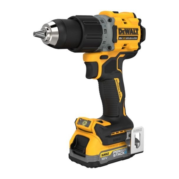 DeWalt, DeWalt DCK2051E2T Set 2 mașini, 2 acumulatori Powerstack 18V 1.7Ah și încărcător în valiză TSTAK