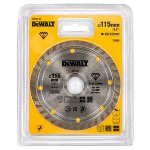 DeWalt, Disc diamantat DeWalt DT3702 115×22.23×2.1 mm – tăiere în zidărie, beton și țiglă