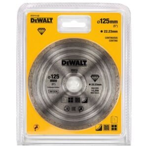 DeWalt, Disc diamantat DeWalt DT3713 D125x22.23x1.6 mm pentru tăieri ceramice