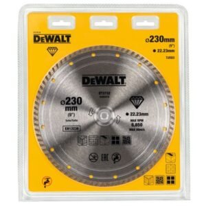 DeWalt, Disc diamantat DeWalt DT3732 D 230x22.23x2.4 mm — tăieri rapide și curate în zidărie, beton și țiglă