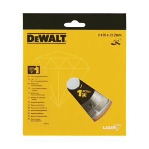 DeWalt, Disc diamantat Dewalt DT3741 125x22.23x2.0 mm – tăieri în materiale de construcție standard