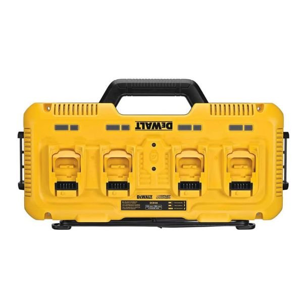 DeWalt, Dispozitiv cvadruplu de încărcare rapidă DeWalt DCB104 pentru acumulatori Li‑Ion XR 18V/54V, 4/8A