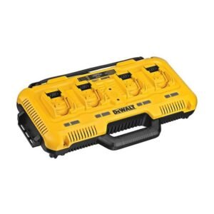 DeWalt, Dispozitiv cvadruplu de încărcare rapidă DeWalt DCB104 pentru acumulatori Li‑Ion XR 18V/54V, 4/8A