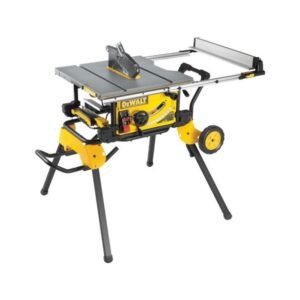 DeWalt, Fierăstrău circular de banc DeWalt DWE7485RS | Lamă 210 mm | Include stand DE7400 cu picioare | Portabil și ușor de instalat | Potrivit pentru tâmplărie și șantier
