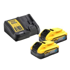 DeWalt, Fierăstrău circular de mână DeWalt DCS570H2T 184 mm | 2x acumulatori Powerstack 18V 5.0Ah + încărcător în valiză TSTAK