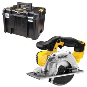 DeWalt, Fierăstrău circular de mână pentru tăierea metalelor Dewalt DCS373NT, compatibil cu acumulator Li-Ion 18 V XR, diametru pânză 140 mm, în valiză de transport TSTAK VI