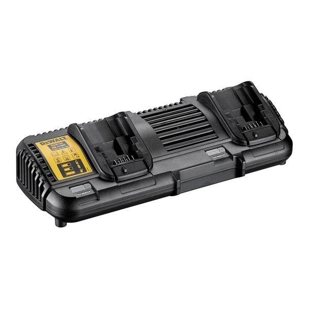 DeWalt, Încărcător cu 2 porturi DEWALT DCB132 pentru acumulatori Li‑Ion XR 12 V și 18 V, 4 A