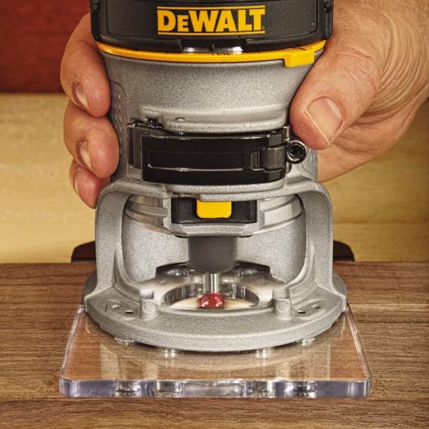 DeWalt, Mașină de frezat verticală unimanuală DeWalt D26200, 900 W, 16.000–27.000 rpm