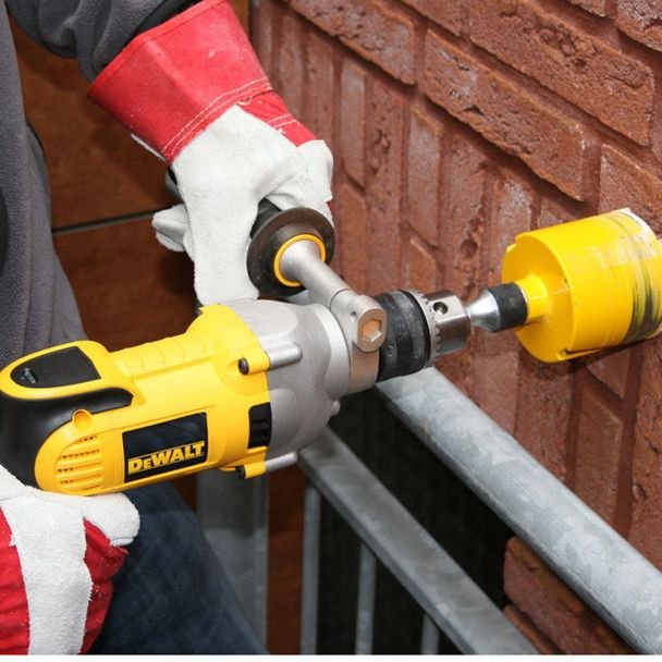 DeWalt, Mașină de găurit cu carotă diamantată DeWALT 21570K, 1300 W, găurire maximă 127 mm
