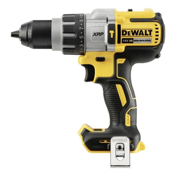 DeWalt, Mașină de găurit și înșurubat cu percuție 18V, compatibilă cu acumulatori DeWalt DCD996NT, cuplu max. 95 Nm, valiză, fără acumulator și încărcător