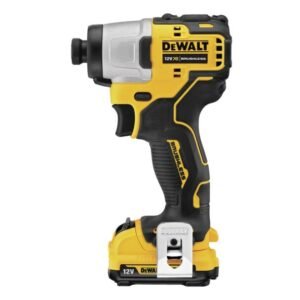DeWalt, Mașină de înșurubat cu impact subcompactă DeWalt DCF801D2, 1/4", Li‑Ion 12V, 2 x 2Ah