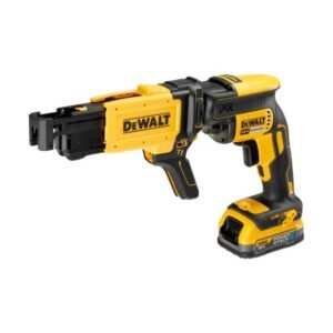 DeWalt, Mașină de înșurubat pentru gips-carton DeWalt DCF620E1K, 1 acumulator POWERSTACK 18V/1.7 Ah, magazie șuruburi și valiză de transport
