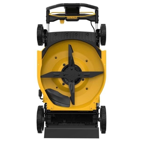 DeWALT Mașină electrică de tuns gazon | DCMWSP156W2 | 2 acumulatori Li‑Ion 18 V / 8.0 Ah | Lățime de tăiere 53 cm | Autopropulsie fără fir