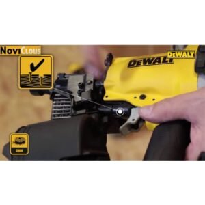 DeWalt, Pistol pneumatic de bătut cuie cu bobină DeWalt DPN75C, compact și ușor