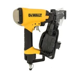 DeWalt, Pistol pneumatic DEWALT DPN46RN cu bobină — fixare rapidă pentru șindrilă și izolații pe acoperiș