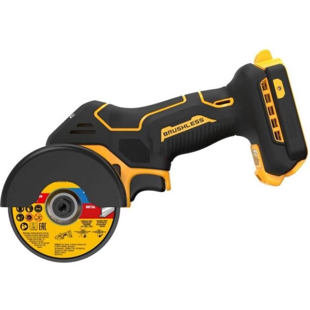 DeWalt, Polizor unghiular pentru ceramică DeWalt DCS438N, pânză 76 mm, compatibil acumulatori 18V XR