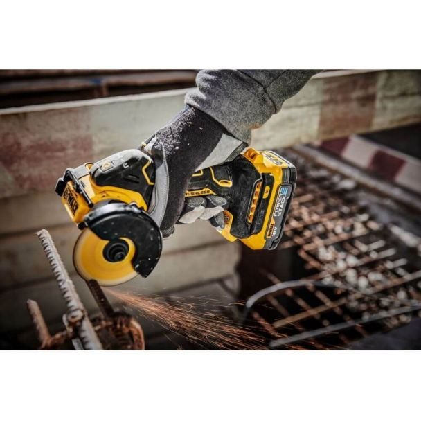 DeWalt, Polizor unghiular pentru ceramică DeWalt DCS438N, pânză 76 mm, compatibil acumulatori 18V XR