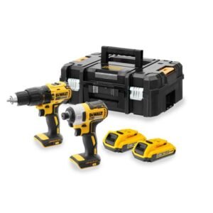 DeWalt, Set combo 2 scule DeWalt DCK2060D2T: DCD778 mașină de găurit cu percuție, DCF787 mașină de înșurubat cu impact, 2x baterii DCB183